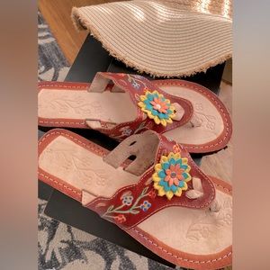 Mexico Handmade Artisanal Leather Sandal